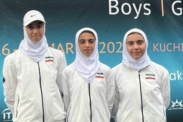 پیروزی تنیسورهای دختر ایران برابر سنگاپور پیروزی تنیسورهای دختر ایران برابر سنگاپور
