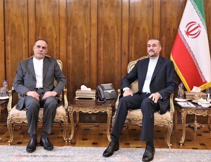 دیدار سفیر جمهوری اسلامی ایران در ترکیه با امیرعبداللهیان دیدار سفیر جمهوری اسلامی ایران در ترکیه با امیرعبداللهیان