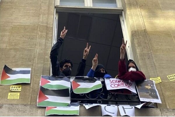 شعلهور شدن اعتراضات ضد صهیونیستی در دانشگاههای فرانسه و انگلیس شعلهور شدن اعتراضات ضد صهیونیستی در دانشگاههای فرانسه و انگلیس