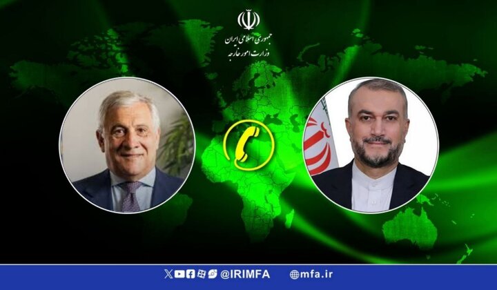 آخرین تحولات مناسبات دوجانبه و منطقهای ایران و ایتالیا بررسی شد آخرین تحولات مناسبات دوجانبه و منطقهای ایران و ایتالیا بررسی شد