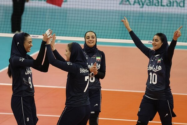 پیروزی دختران والیبال ایران برابر هنگکنگ پیروزی دختران والیبال ایران برابر هنگکنگ