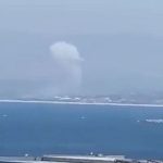 شنیده شدن صدای انفجارهای متوالی در طول خط ساحلی از حیفا تا نهاریا شنیده شدن صدای انفجارهای متوالی در طول خط ساحلی از حیفا تا نهاریا