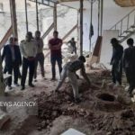 ۱۳ قطعه سفال‌ تاریخی در عملیات مرمت بانک ملی بازار اصفهان کشف شد