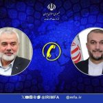 گفتوگوی تلفنی امیرعبداللهیان و رئیس دفتر سیاسی جنبش حماس گفتوگوی تلفنی امیرعبداللهیان و رئیس دفتر سیاسی جنبش حماس