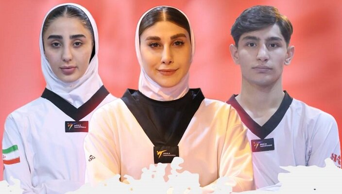 ناهید کیانی، سعید نصیری و متین رضایی نمایندگان ایران در روز نخست ناهید کیانی، سعید نصیری و متین رضایی نمایندگان ایران در روز نخست