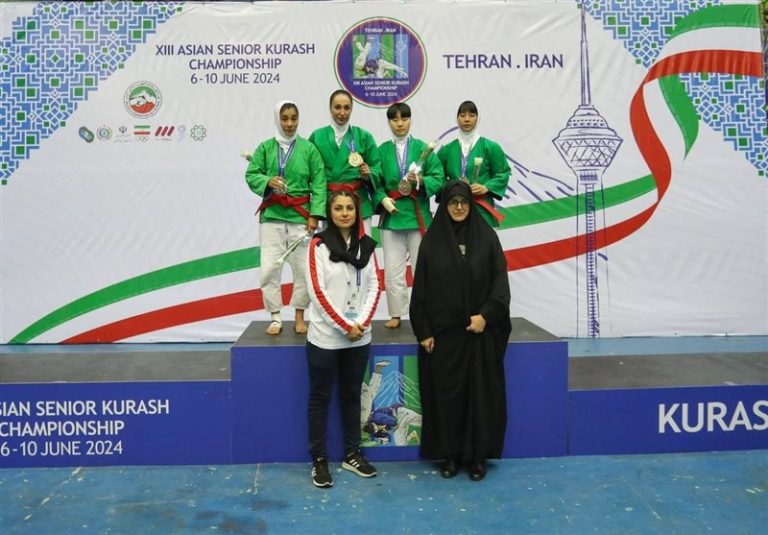 تیم کوراش زنان ایران نایب قهرمان آسیا شد تیم کوراش زنان ایران نایب قهرمان آسیا شد