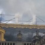 تخلیه کاخ ورسای فرانسه پس از اعلام حریق تخلیه کاخ ورسای فرانسه پس از اعلام حریق