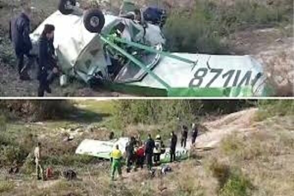 سقوط هواپیما در پرتغال ۲ دو مجروح برجا گذاشت سقوط هواپیما در پرتغال ۲ دو مجروح برجا گذاشت