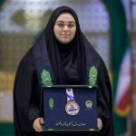اهدای مدال مچ اندازی بانوان ایران به موزه رضوی اهدای مدال مچ اندازی بانوان ایران به موزه رضوی