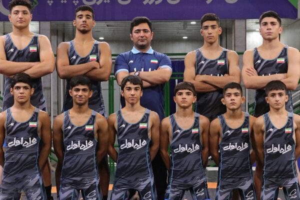 تیم کشتی فرنگی نونهالان ایران قهرمان آسیا شد تیم کشتی فرنگی نونهالان ایران قهرمان آسیا شد