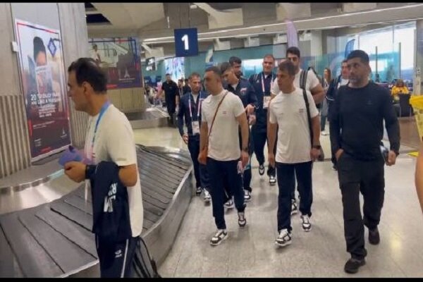 ورود تیمهای ملی کشتی فرنگی، تکواندو و وزنه برداری به پاریس ورود تیمهای ملی کشتی فرنگی، تکواندو و وزنه برداری به پاریس
