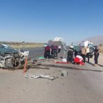 واژگونی ۲۰۶ در میامی ۵ مصدوم برجا گذاشت واژگونی ۲۰۶ در میامی ۵ مصدوم برجا گذاشت