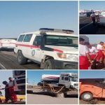 مصدومیت ۵۰ نفر به دلیل برخورد اتوبوس با تریلی مصدومیت ۵۰ نفر به دلیل برخورد اتوبوس با تریلی