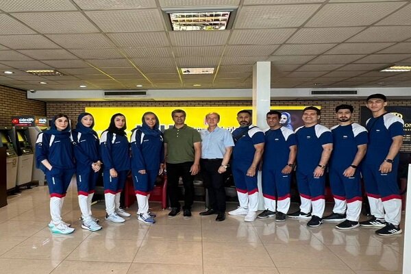 تیم ملی تکواندو ایران عازم پاریس شد تیم ملی تکواندو ایران عازم پاریس شد