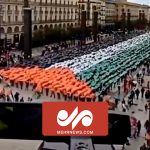 اعلام همبستگی با فلسطین در تور دوچرخه سواری اسپانیا اعلام همبستگی با فلسطین در تور دوچرخه سواری اسپانیا