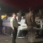 واژگونی مینیبوس در یزد ۹ مصدوم بر جا گذاشت واژگونی مینیبوس در یزد ۹ مصدوم بر جا گذاشت