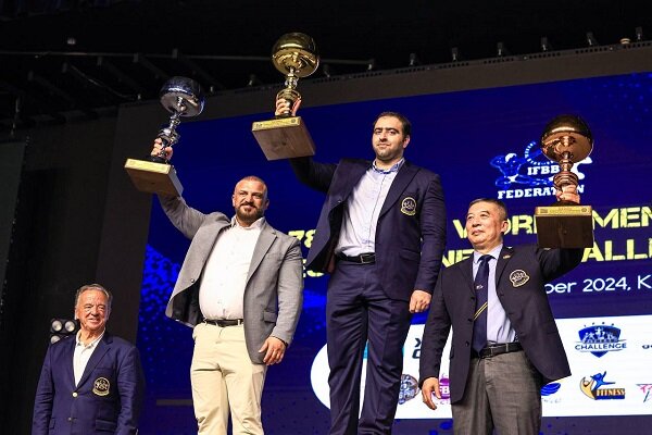 ایران قهرمان پرورش اندام جهان شد ایران قهرمان پرورش اندام جهان شد
