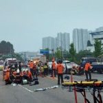 ۲۸ نفر در تصادف اتوبوس شهری مجروح شدند ۲۸ نفر در تصادف اتوبوس شهری مجروح شدند