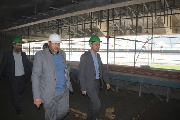 عملیات مقاومسازی ضلع غربی ورزشگاه آزادی به پایان رسید عملیات مقاومسازی ضلع غربی ورزشگاه آزادی به پایان رسید