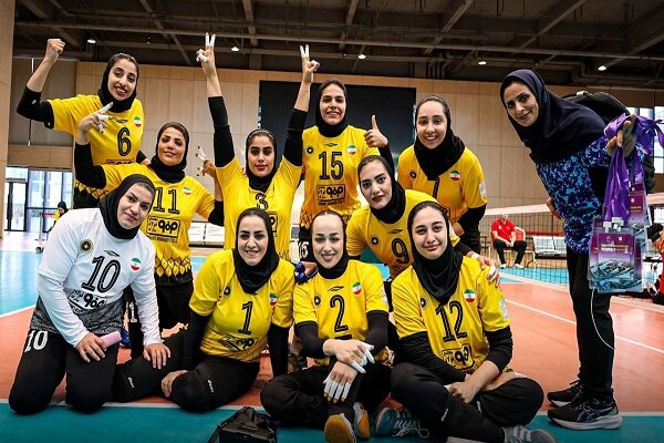 تیم والیبال نشسته بانوان سپاهان نایب قهرمان شد تیم والیبال نشسته بانوان سپاهان نایب قهرمان شد