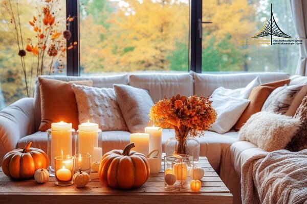 ایدههای جذاب دکوراسیون پاییزی برای منزل ایدههای جذاب دکوراسیون پاییزی برای منزل