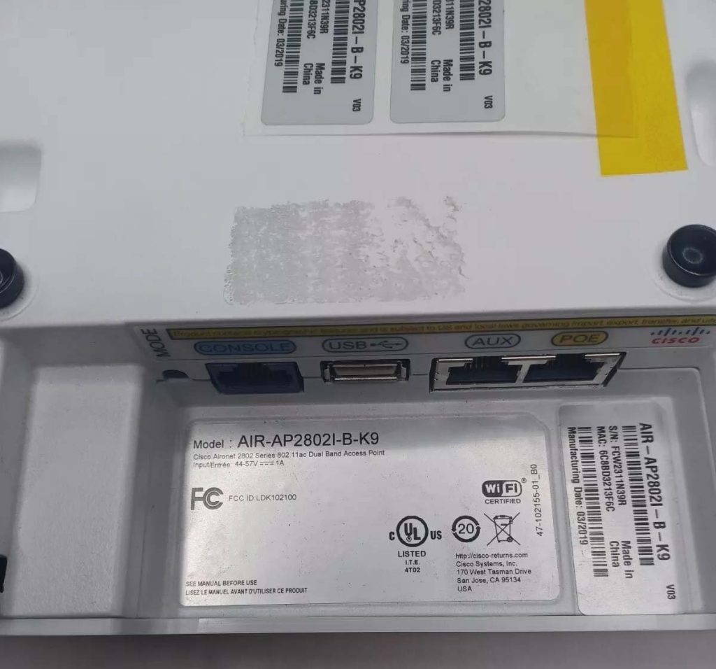اکسس پوینت سیسکو Cisco AIR-AP2802I-Z-K9