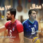 پرافتخارترین بازیکنان لیگ برتر والیبال / سید در صدر جدول پرافتخارترین بازیکنان لیگ برتر والیبال / سید در صدر جدول