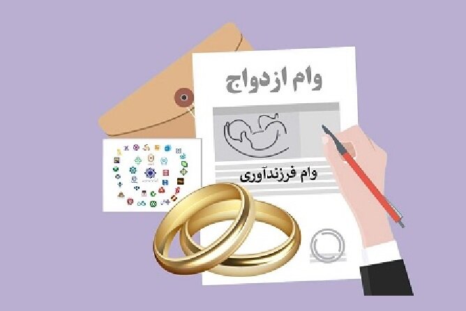 ۱۸۲ همت وام ازدواج و فرزندآوری پرداخت شد ۱۸۲ همت وام ازدواج و فرزندآوری پرداخت شد