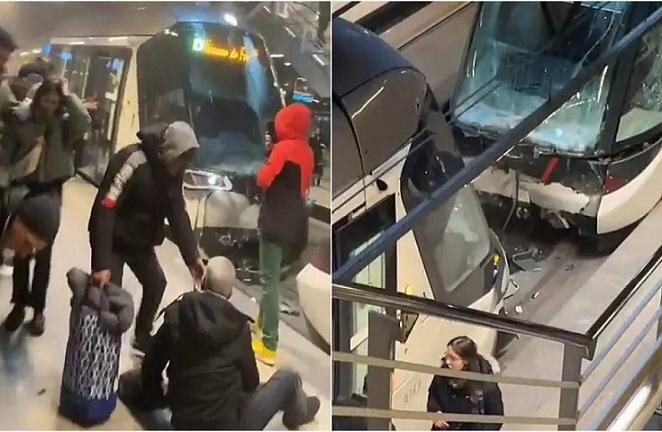 برخورد تراموا در استراسبورگ فرانسه دهها زخمی برجای گذاشت برخورد تراموا در استراسبورگ فرانسه دهها زخمی برجای گذاشت