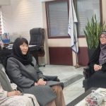 دیدار فریبا محمدیان با سرمربی کرهای تیم ملی والیبال بانوان دیدار فریبا محمدیان با سرمربی کرهای تیم ملی والیبال بانوان
