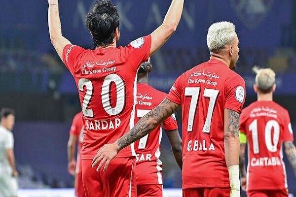 پیروزی شباب الاهلی با درخشش سردار آزمون پیروزی شباب الاهلی با درخشش سردار آزمون