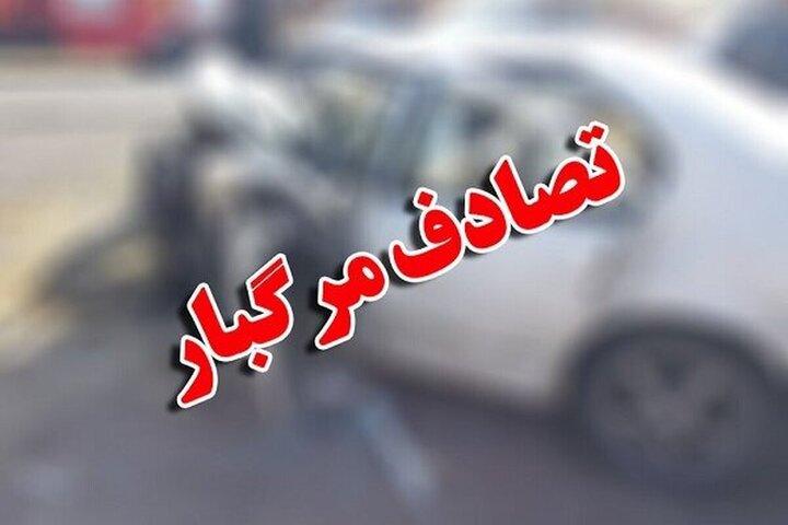 تصادف مرگبار ۳ خودرو در شوشتر با ۷ کشته تصادف مرگبار ۳ خودرو در شوشتر با ۷ کشته