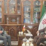 توسعه همکاریها درحوزه خزر،محورگفتگوی غریبآبادی وسفیرجمهوری آذربایجان توسعه همکاریها درحوزه خزر،محورگفتگوی غریبآبادی وسفیرجمهوری آذربایجان