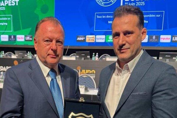 دیدار آرش میراسماعیلی با رئیس فدراسیون جهانی جودو دیدار آرش میراسماعیلی با رئیس فدراسیون جهانی جودو