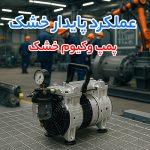 پمپ وکیوم خشک و پمپ وکیوم قوی؛ راهکار های مطمئن برای ایجاد خلأ پایدار در سیستم‌ ها