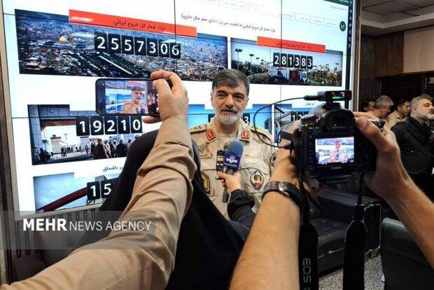تردد ۳.۳میلیون زائر اربعین از مرزهای کشور؛ بازگشت ۷۵درصد زائران تردد ۳.۳میلیون زائر اربعین از مرزهای کشور؛ بازگشت ۷۵درصد زائران