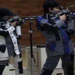 تیم میکس تفنگ ۱۰ متر نوجوانان برنز گرفت تیم میکس تفنگ ۱۰ متر نوجوانان برنز گرفت