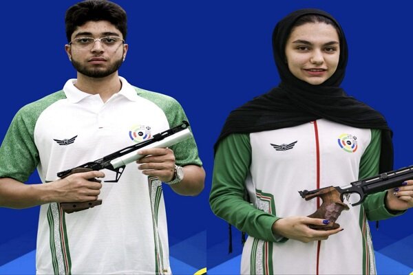 تیم نوجوانان میکس تپانچه ۱۰ متر به مدال نقره رسید تیم نوجوانان میکس تپانچه ۱۰ متر به مدال نقره رسید