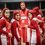 قهرمانی دختران بسکتبال ایران در غرب آسیا قهرمانی دختران بسکتبال ایران در غرب آسیا