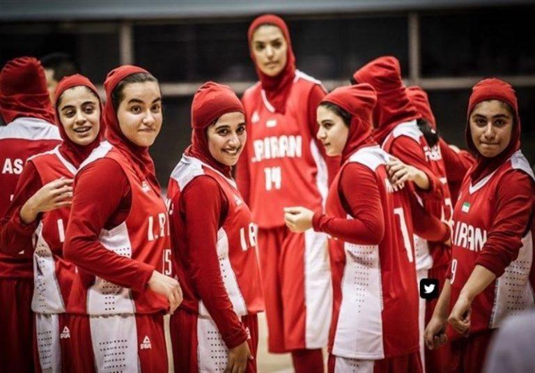 قهرمانی دختران بسکتبال ایران در غرب آسیا قهرمانی دختران بسکتبال ایران در غرب آسیا