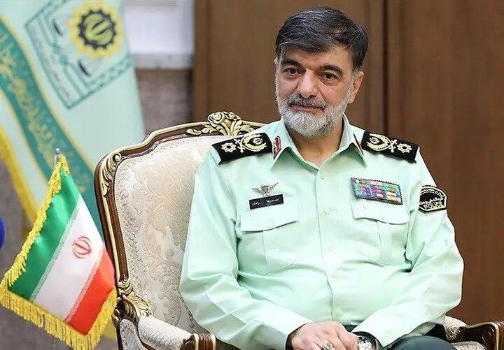 پیام تبریک سردار رادان به علی لاریجانی پیام تبریک سردار رادان به علی لاریجانی