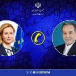 گفتگوی تلفنی وزیر امور خارجه و مسئول سیاست خارجی اتحادیه اروپا گفتگوی تلفنی وزیر امور خارجه و مسئول سیاست خارجی اتحادیه اروپا