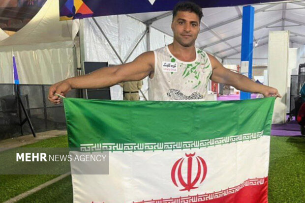 امانالله پاپی به مدال برنز پرتاب نیزه پارادوومیدانی جهان رسید امانالله پاپی به مدال برنز پرتاب نیزه پارادوومیدانی جهان رسید