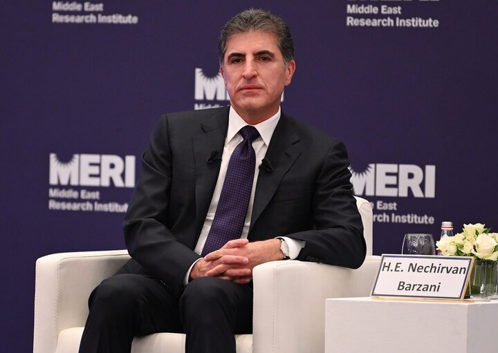 بارزانی: اقلیم کردستان هرگز منشأ تهدید برای ایران نخواهد بود بارزانی: اقلیم کردستان هرگز منشأ تهدید برای ایران نخواهد بود