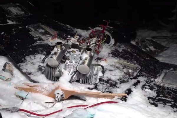 روسیه شواهد حمله به اقامتگاه پوتین را منتشر کرد+ فیلم