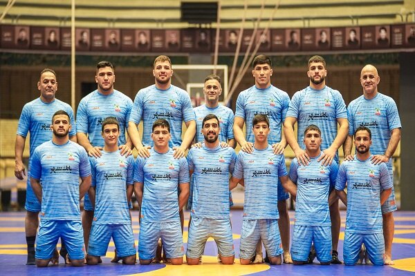 تیم کشتی آزاد ایران به عنوان سومی رسید