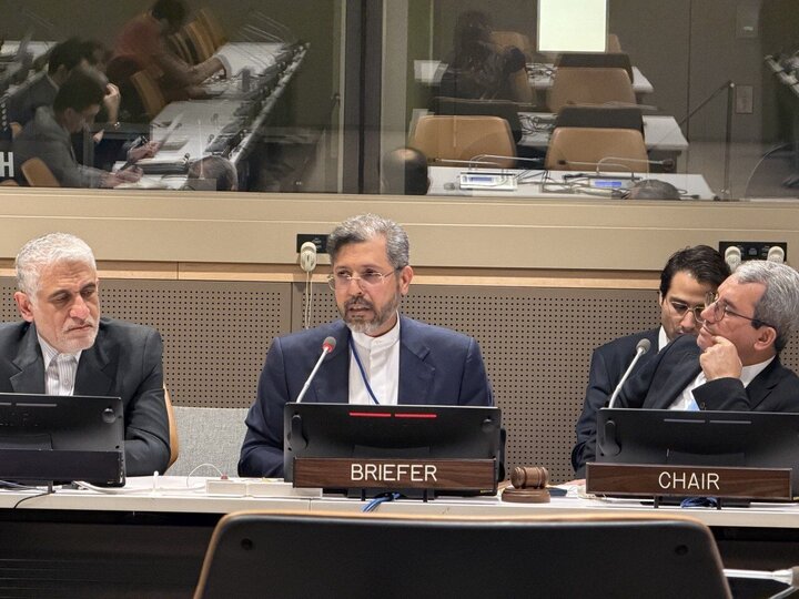 خطیب زاده: آمریکا امنیت و حقوق بین الملل را خدشهدار کرده است خطیب زاده: آمریکا امنیت و حقوق بین الملل را خدشهدار کرده است