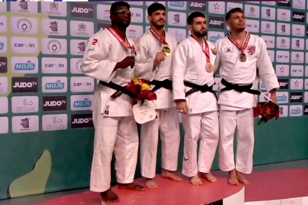 پرهیزگار مرد طلایی شاگردان «ممدوف»/ تیم ملی ایران به مقام سوم رسید 