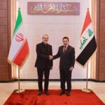 گفتگوی تلفنی لاریجانی و الاعرجی درباره تحولات منطقه گفتگوی تلفنی لاریجانی و الاعرجی درباره تحولات منطقه