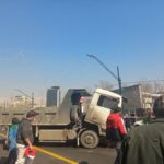 انسداد مسیر تردد اتوبوس های تندرو در مسیر ولیعصر_پارک وی